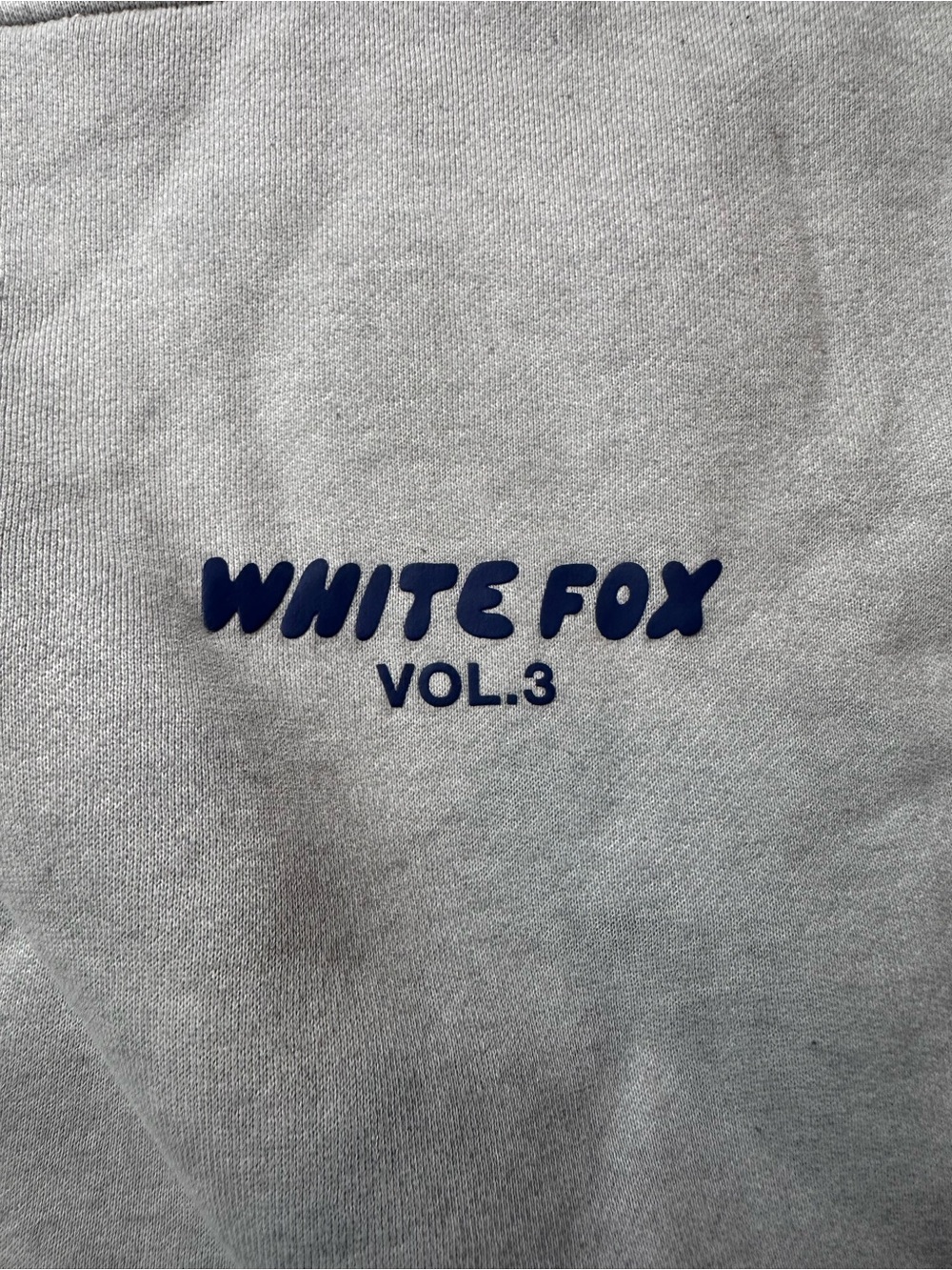 WHITE FOX Vol.3 Light Gray Hoodie - Picture 2 of 4